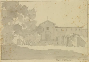 Capuchin Monastery at Castel Gandolfo Southeast of Rome