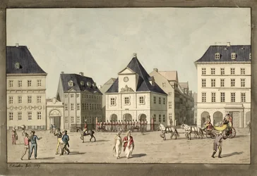 Kongens Nytorv with the Main Guard