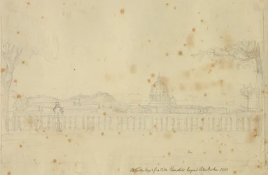 View from Villa Pamphili towards St. Peter