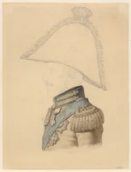 Portrait of Frederik VI in Profile to the Left