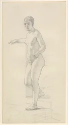 Standing Female Model