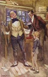 Illustration for David Copperfield by Charles Dickens