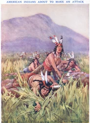 American Indians About to Attack
