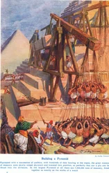 Building a Pyramid, Illustration from 