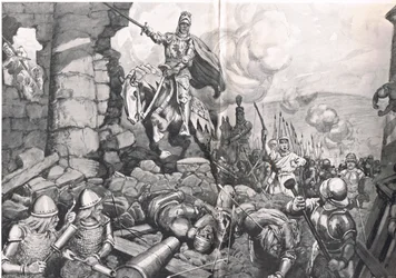 Henry V at the Siege of Harfleur