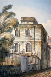 Church of All Hallows the Great, Upper Thames Street, London, 1813