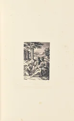 Virgin of the Palm Tree, Engraved by M. Antonio