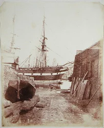 River and Quay Scene c.1846