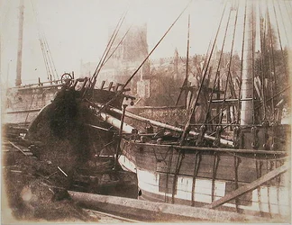 Sailing Vessels in Harbour, c.1845