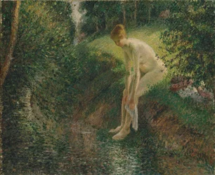 Bather in the Woods