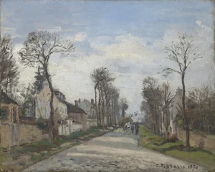 Route de Versailles, Louveciennes, 1870