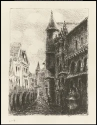 Rue Saint-Romain, Rouen, 1st Plate