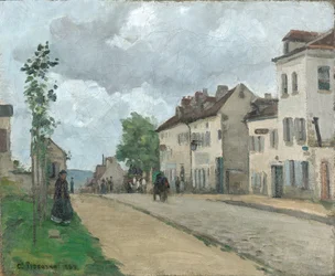Street in Pontoise (Rue de Gisors)