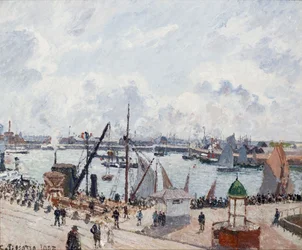 The Outer Harbour of Le Havre. Morning. Sun