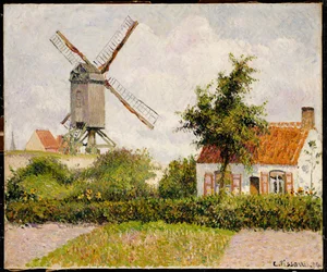 Windmill at Knokke, Belgium