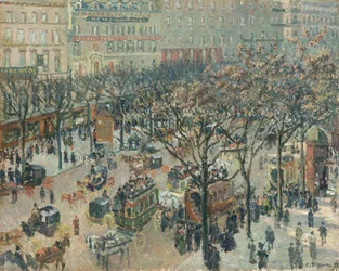 Boulevard des Italiens, Morning, Sunlight, 1897