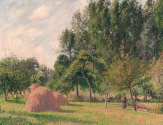 Haystacks, Morning, Éragny, 1899