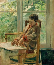 Lucien Pissarro in His Room