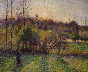 Rising Sun at Eragny