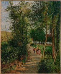 Route to Berneval-le-Petit (Thievain House)