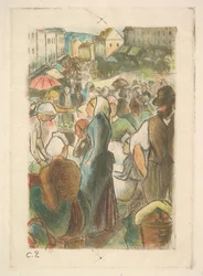 The Market at Gisors: Rue Cappeville
