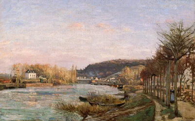 The Seine at Bougival, 1870