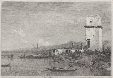 The Tower of Malghera, from the series Vedute