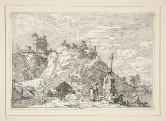 Landscape with the Pilgrim at Prayer, from the series Views