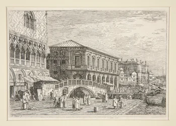 The Prison, Venice, from the series Vedute (Views)