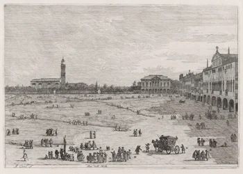 Prato della Valle, from the series Vedute