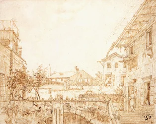A View of a Terrace in Padua