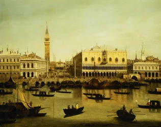 A View of the Molo from the Bacino di San Marco, Venice