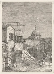 Imaginary View of Venice (Left Part)