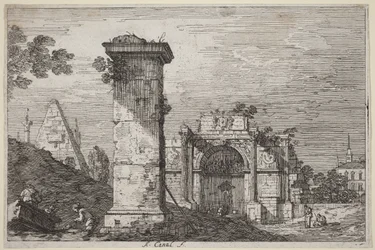 Landscape with Ruined Monuments