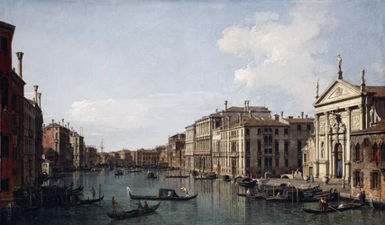 The Grand Canal, Venice, Looking South-East from San Stae to the Fabbriche Nuove di Rialto