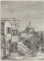 The House with the Inscription (Left)