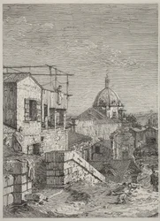 The House with the Inscription [left]
