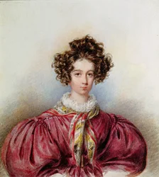 Portrait of George Sand, 1830