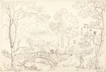 Bridge near Loweswater Church, 2 August 1835