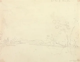 Distant View of Beaulieu, Hampshire