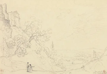 From under the Keep within Carisbrooke Castle, 18 May 1829