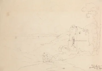 Ruins of Walton Church, Clevedon, 6 September 1845