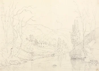 Rydal Cottage from the Bridge, 8 February 1836