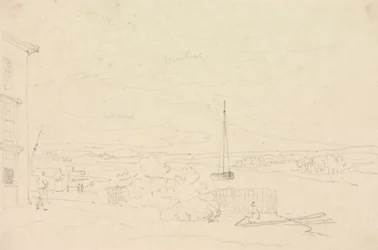 Sketch of a River Landscape, Isle of Wight