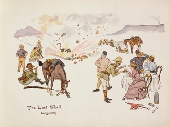 The Last Shell, Ladysmith (from The Leaguer of Ladysmith, 1900)