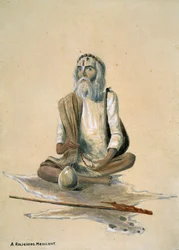 A Religious Mendicant, India