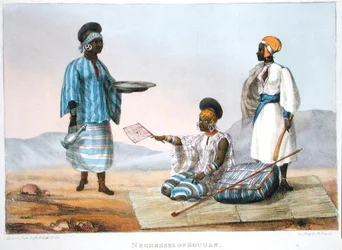 Black women of Soudan, from 