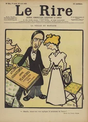 The Eve of Marriage, Illustration for Le Rire