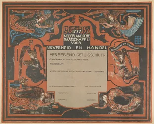 Certificate of the Dutch Society for Industry and Trade