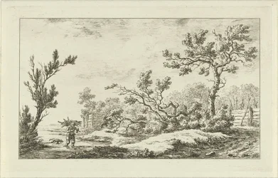 Wood gatherer (Landscapes A-F)